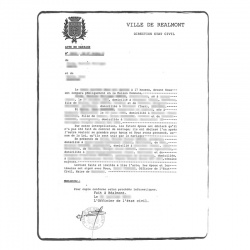 Traducción jurada certificado de matrimonio - Traductor oficial | ACSTraduction